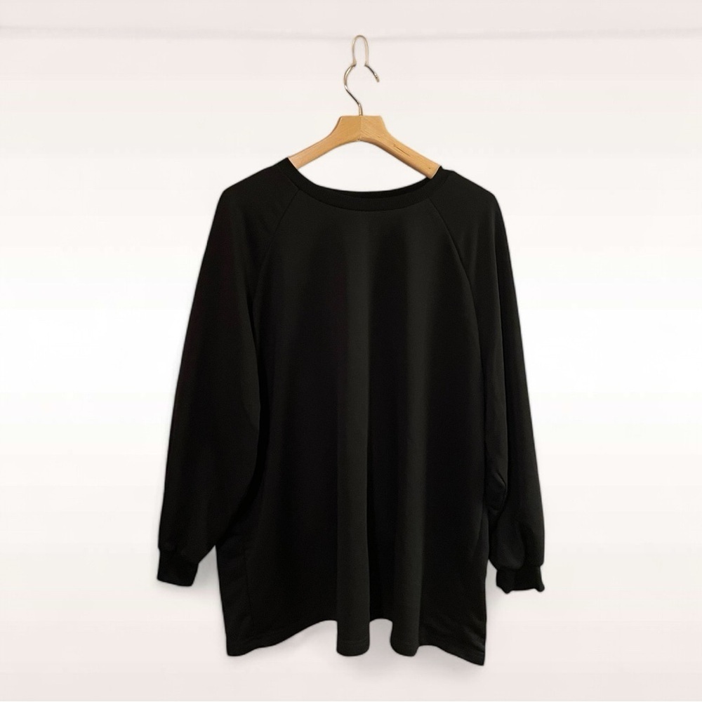 Shein Curve Women's Bow Back Sweatshirt